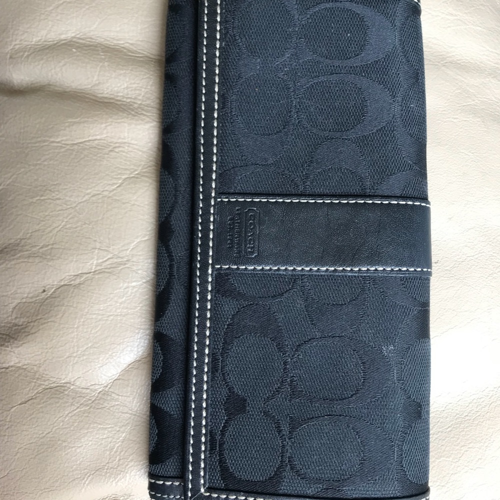Authentic coach wallet